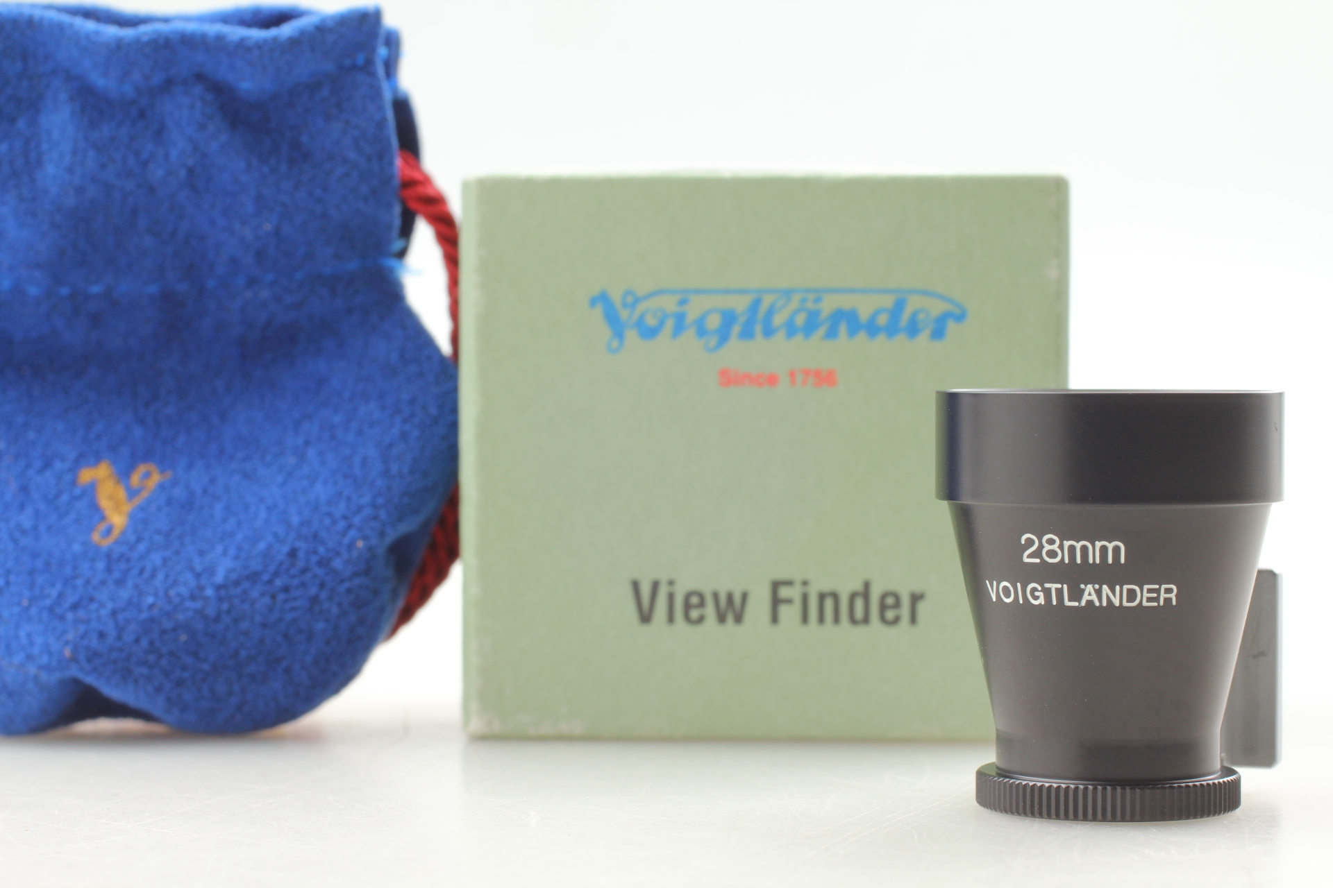 Almost MINT】 Voigtlander 28mm Viewfinder M Black Metal from JAPAN
