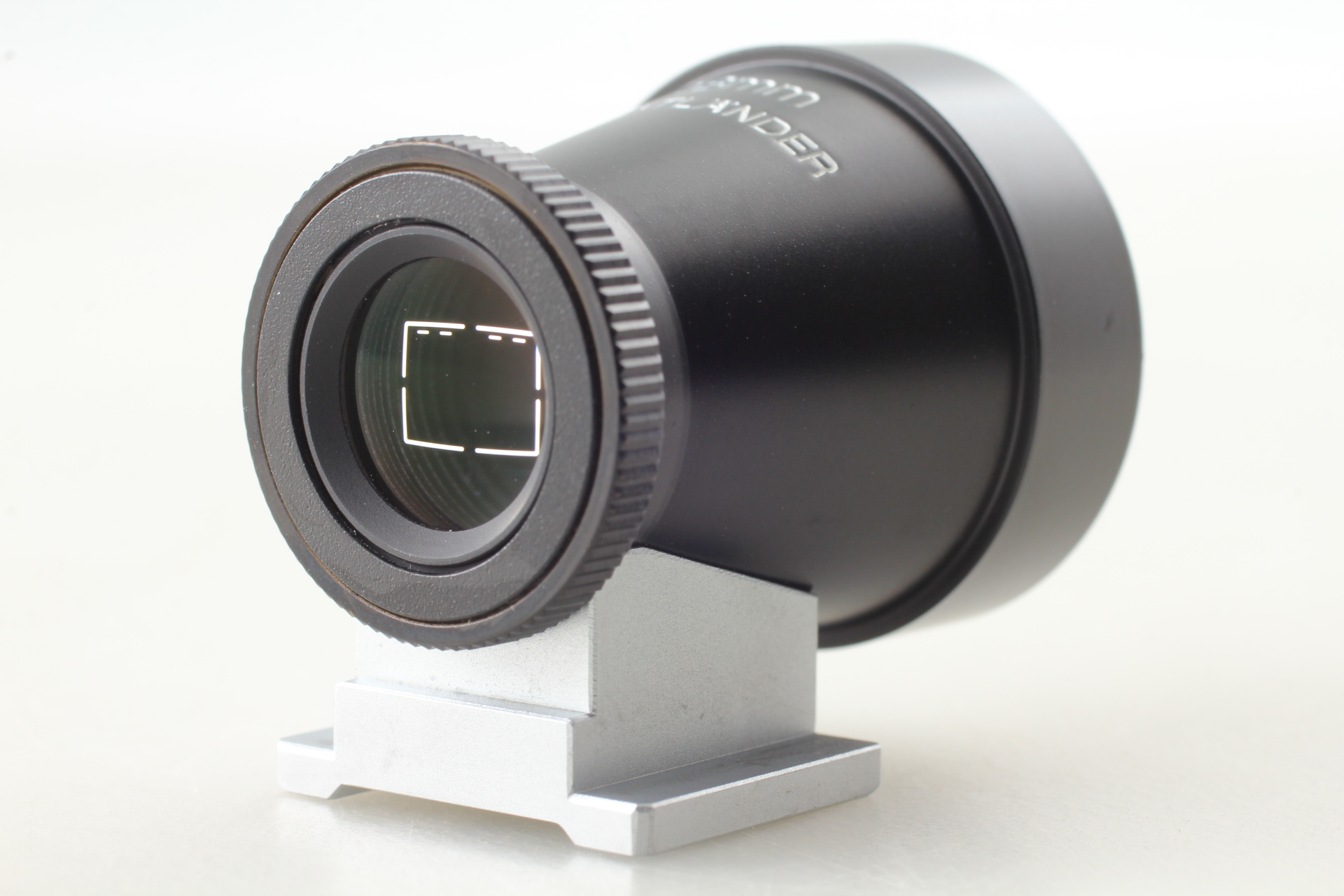 Almost MINT】 Voigtlander 28mm Viewfinder M Black Metal from JAPAN