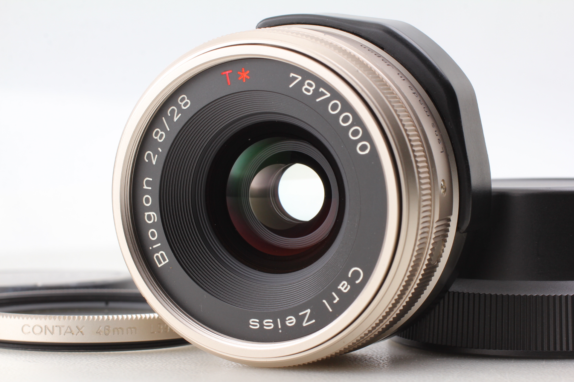Top MINT w/Filter] Contax Carl Zeiss Biogon 28mm f2.8 Lens G1 G2