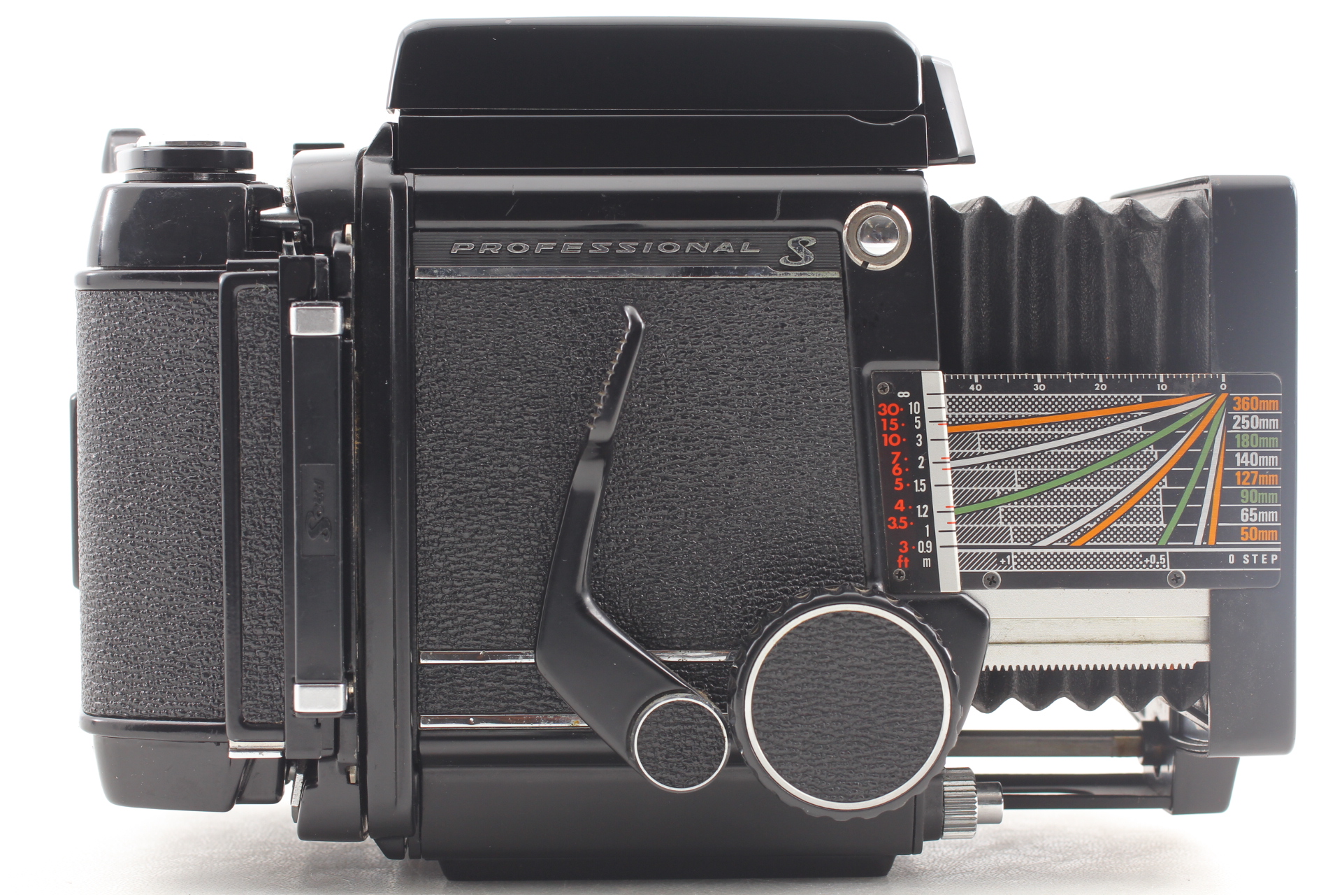 w/Hood [Near Mint++] Mamiya RB67 Pro S Film Camera NB 127mm f3.8