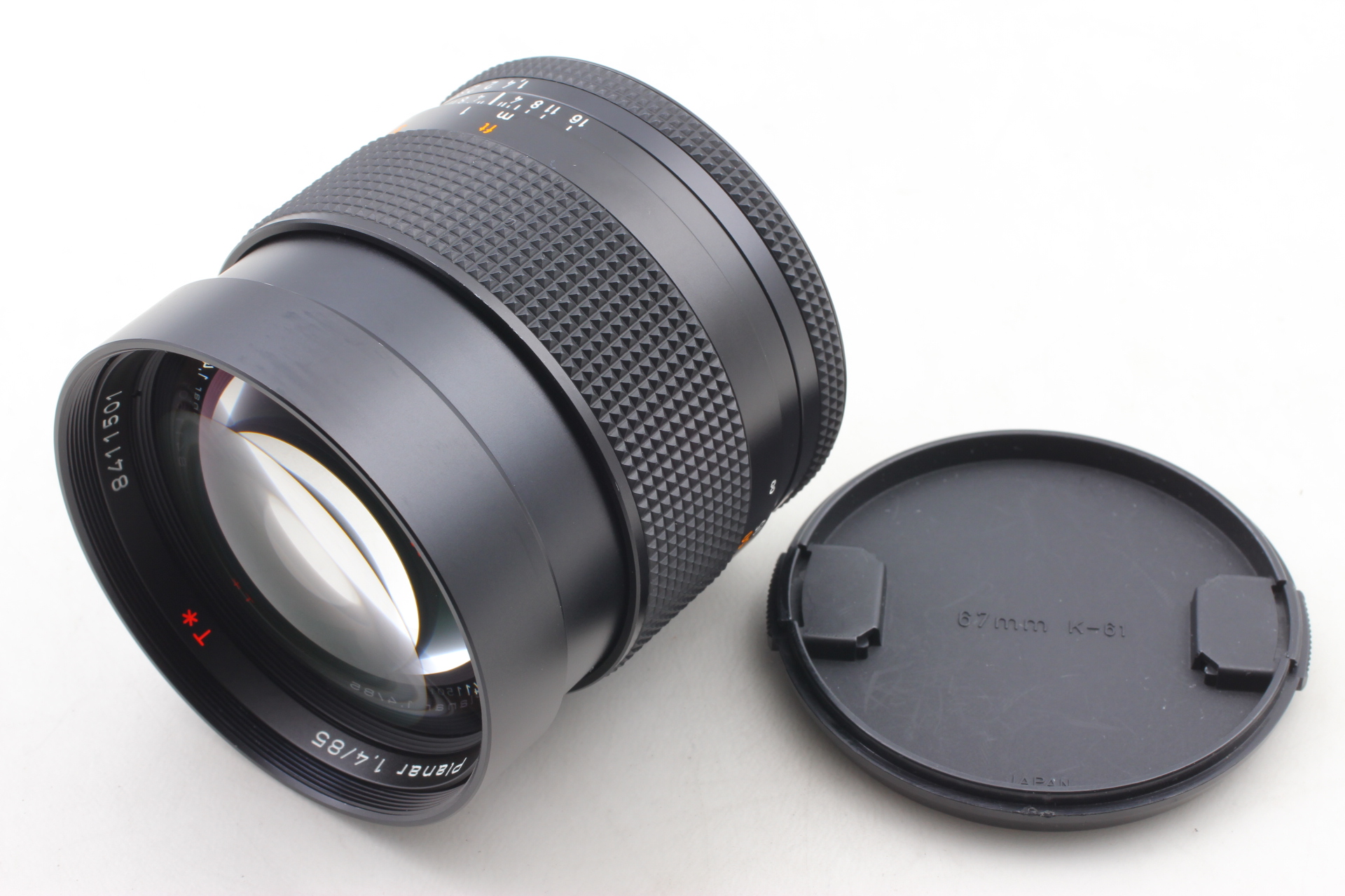 MINT ] CONTAX Carl Zeiss Planar T* 85mm f/ 1.4 MMJ C/Y MF Portrait