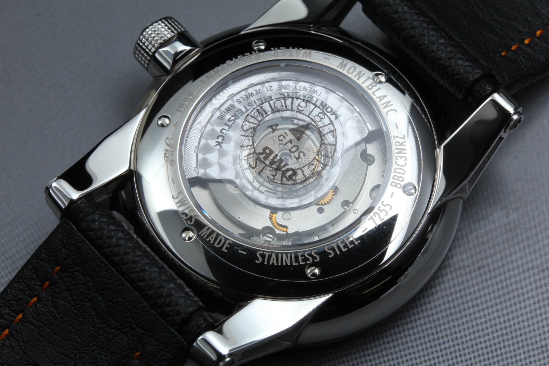 Box] MONTBLANC TimeWalker Voyager UTC 7255 Gray Automatic Date