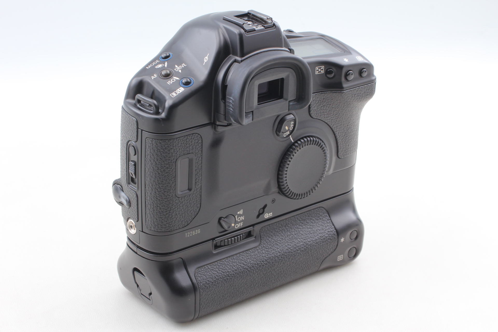 MINT- Count 156] Canon EOS-1V HS 35mm SLR Film Camera BP-E2 Power
