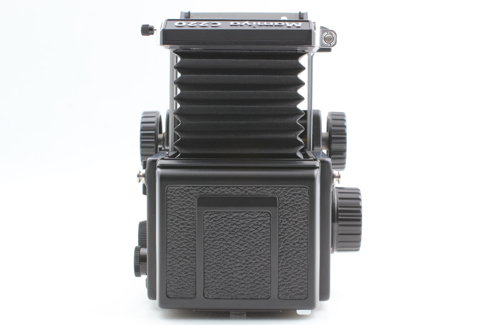 Pro F Blue Dot [MINT w/Grip] Mamiya C220 TLR Camera 65mm f3.5 Lens