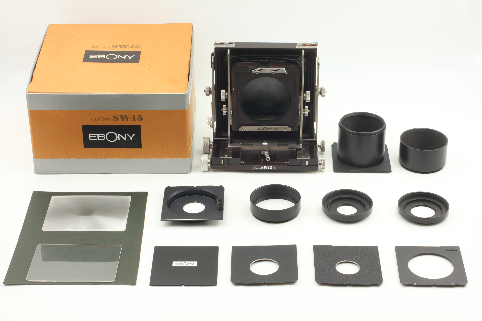 Near Mint +++ in Box EBONY SW45 Ti 4×5 Large Format Camera