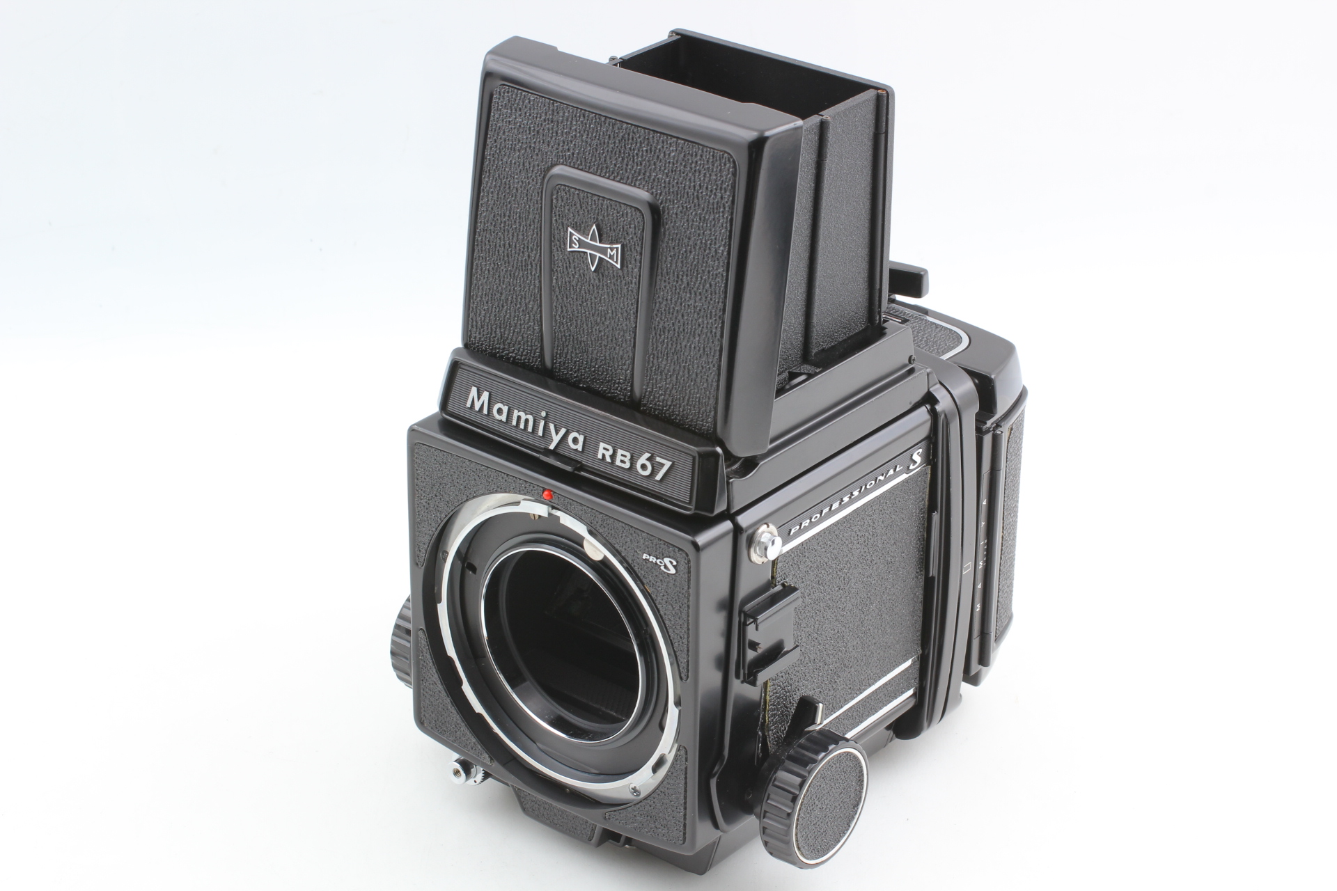 w/Strap [Near Mint] Mamiya RB67 Pro S Film Camera C 65mm f4.5 Lens