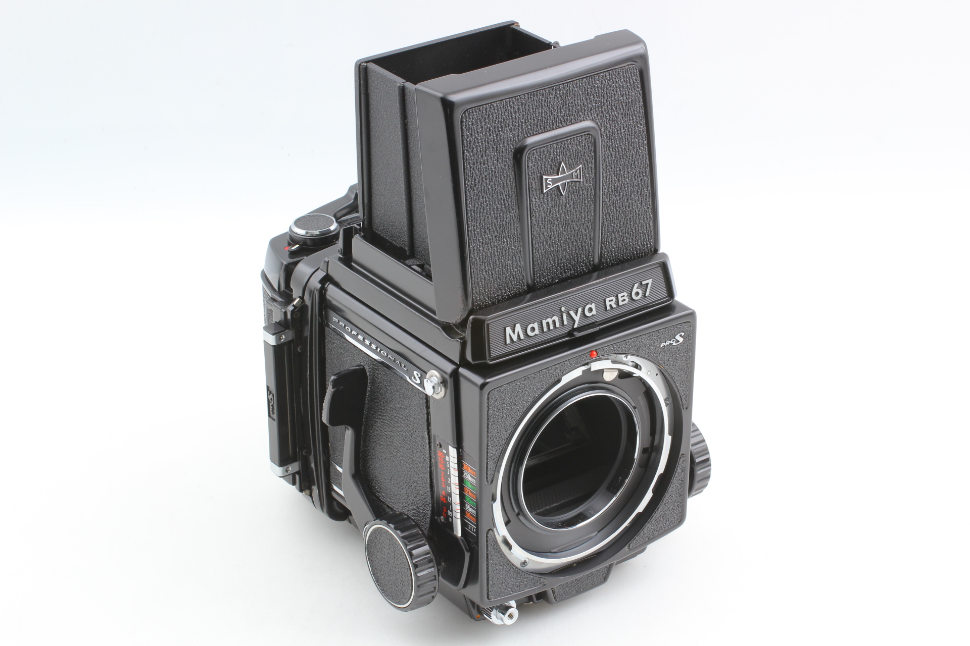 マミヤ　Mamiya RB67 PRO S + 65mm F4.5 w/Strap [Near Mint] Mamiya RB67 Pro S Film Camera C 65mm f4.5 Lens