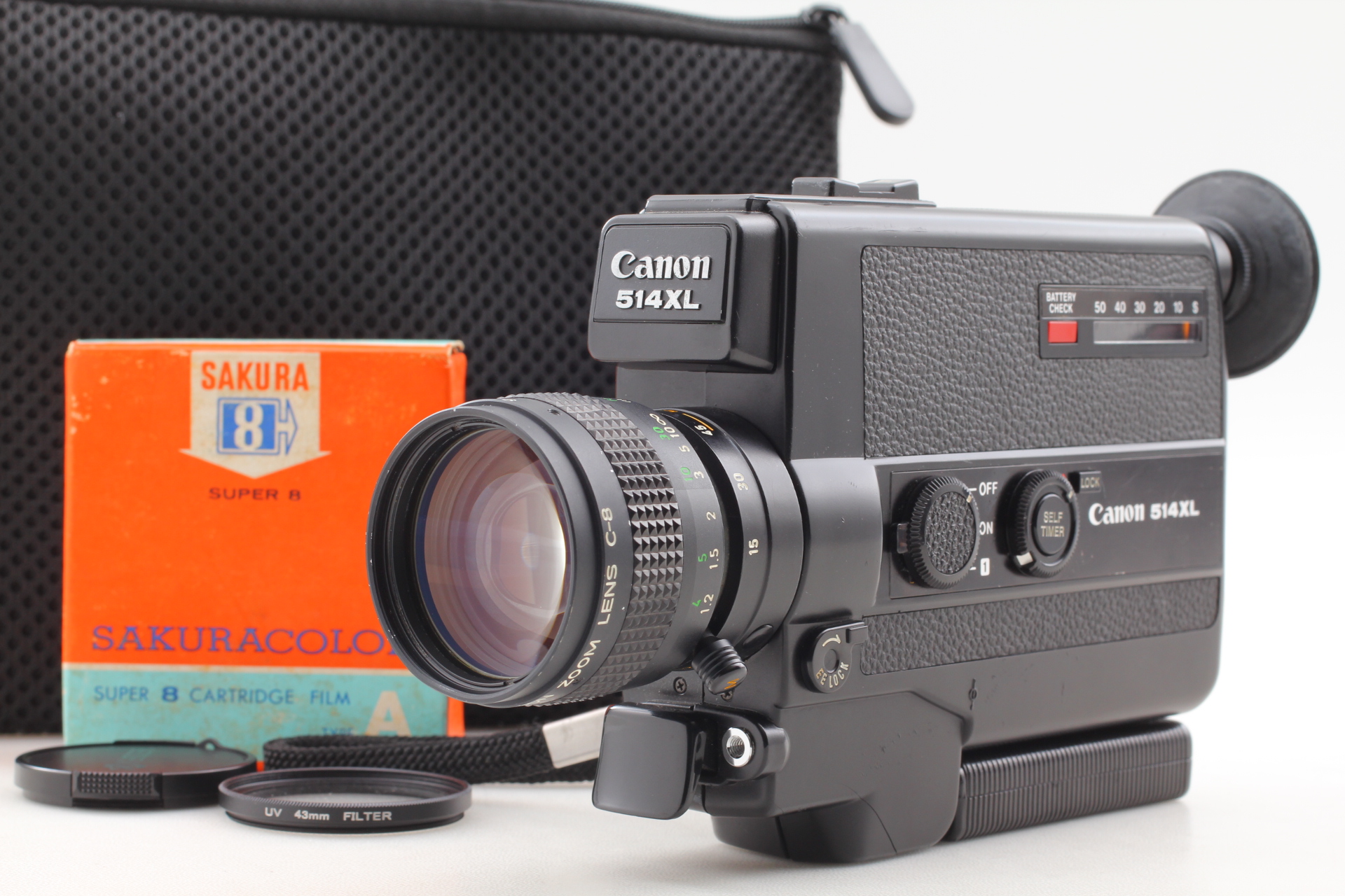 All Works [MINT] Canon 514XL 9-45mm f1.4 Super 8mm Movie Film