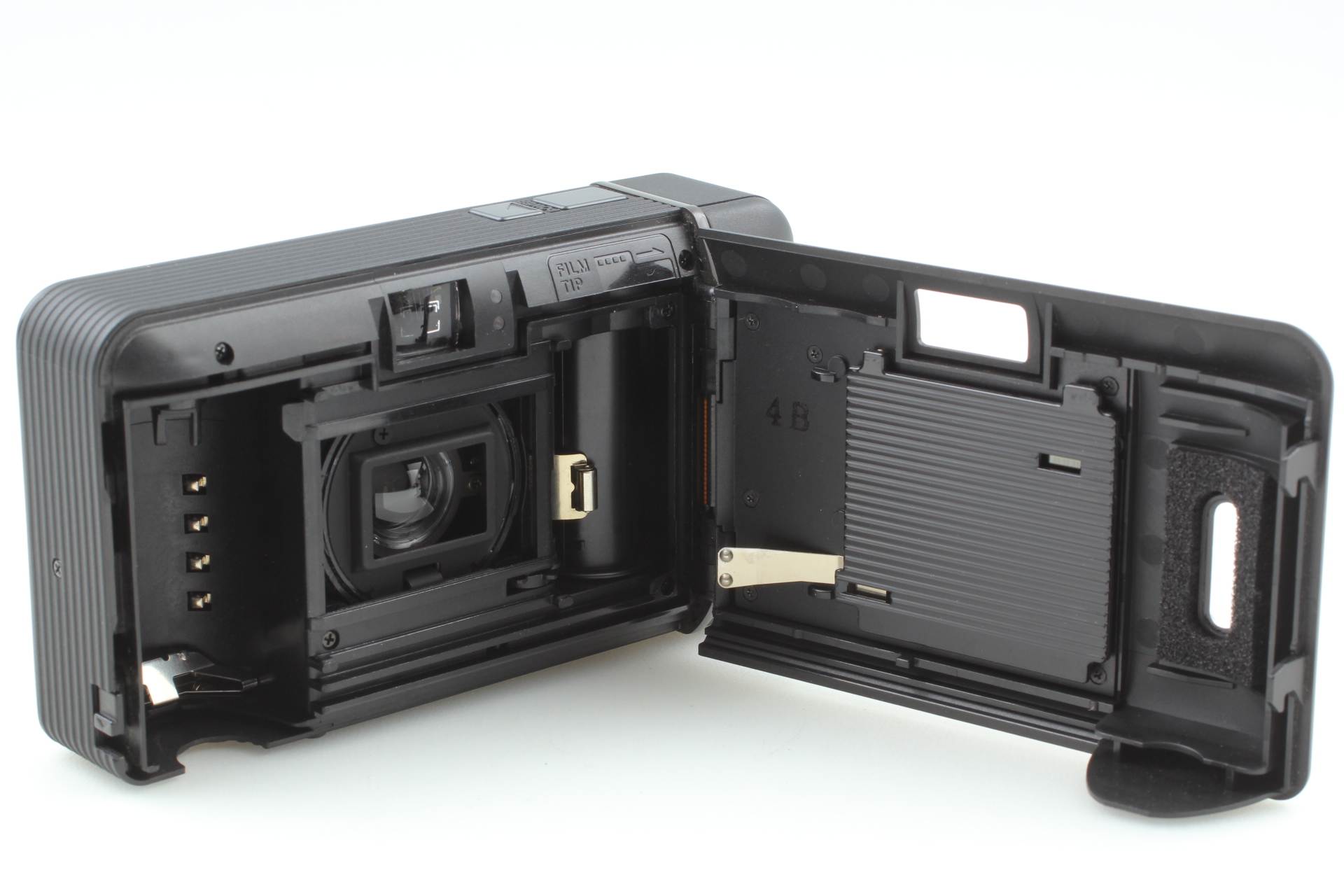 Almost MINT w/ Strap Pouch】 Konica Big Mini BM-301 Black Film